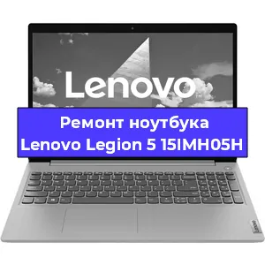 Чистка от пыли и замена термопасты на ноутбуке Lenovo Legion 5 15IMH05H в Санкт-Петербурге